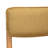 Modern Wooden Blended Linen Yellow Dining Chair-202347710
