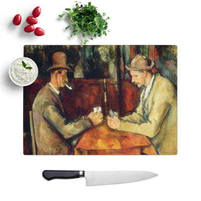 The Card Players Vol.3 by Paul Cezanne Chopping Board