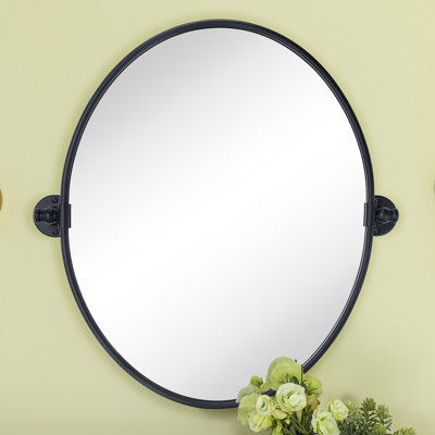 Luecinda Metal Framed Wall Mounted Bathroom / Vanity Mirror
