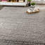 Tapis gris à poil long et pampilles Felicdad-182653428