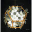 «Gold Geometric Hexagon» par Cindy Jacobs - Impression-619156905-646781441