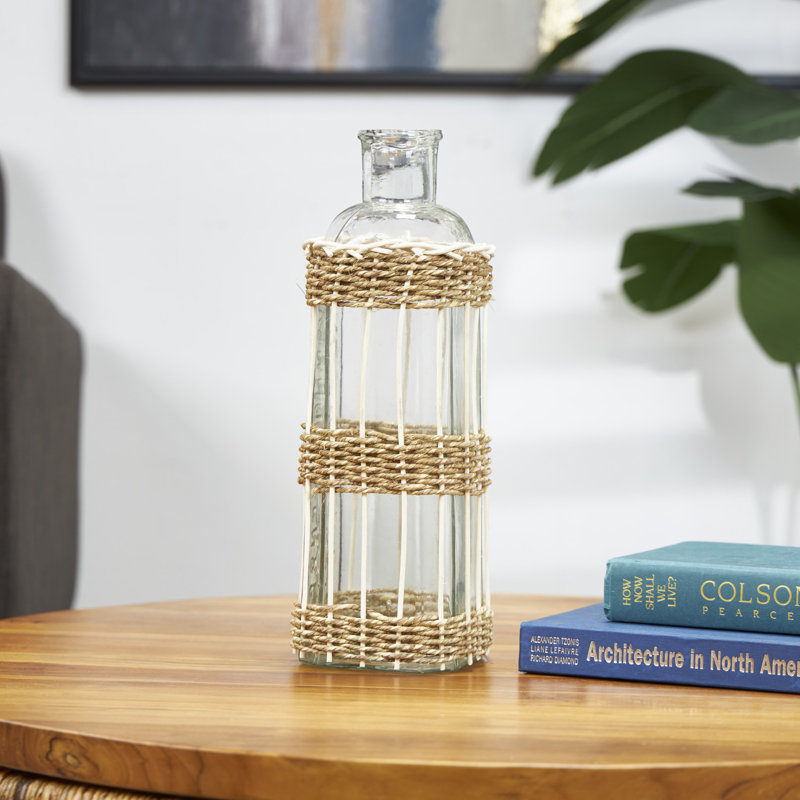 Vase de table Sabbattus, H 14,9 po x l 5,3 po x P 5,25 po