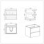 Meuble-lavabo mural 24 po avec lavabo-1174791053