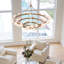 Selene 36 - Light Wagon Wheel Chandelier
