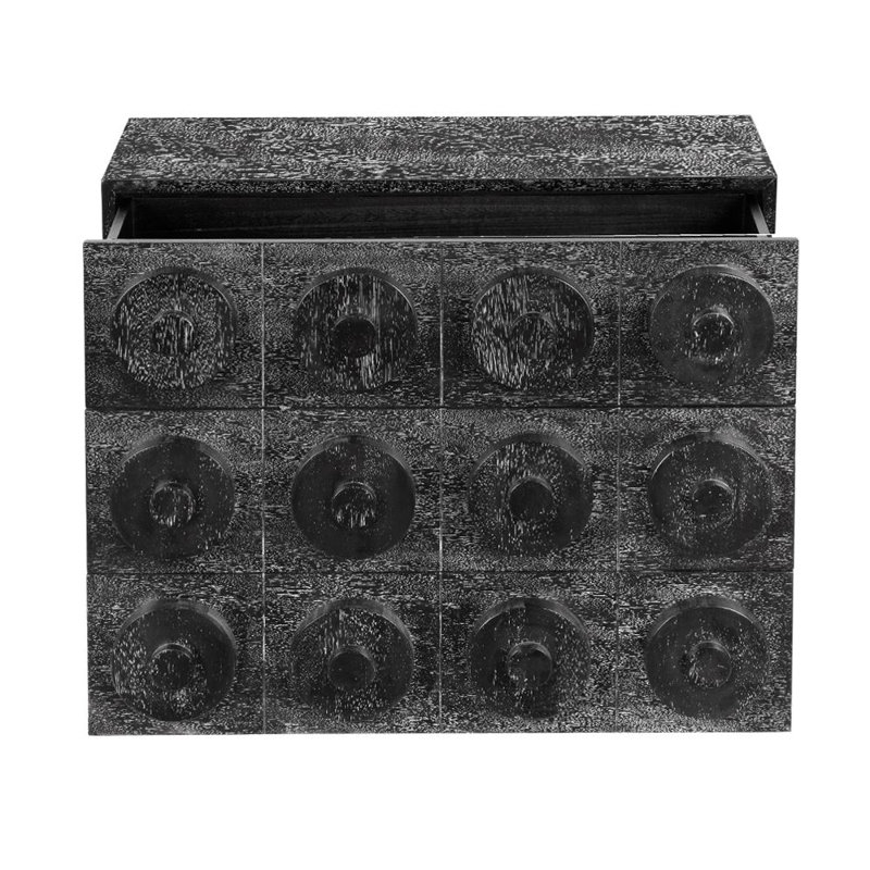 Lego 3 - Drawer Solid Wood Dresser