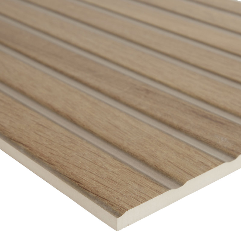 Carrelage mural 14 po x 36 po, Naturel