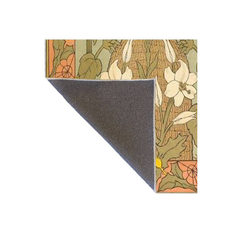 Tapis décoratif Tower Ivy, Sous-tapis rectangulaire de 3 pi 3 po x 4 pi 11 po