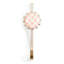 Rosy Check Wreath Hanger