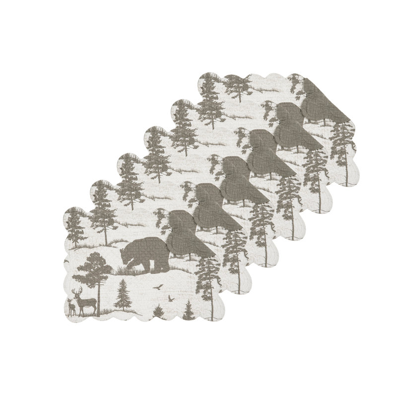 Napperon en coton 19 "Aleithia