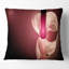 Rose fleur fractale - coussin imprimé abstrait-30617733-30617737