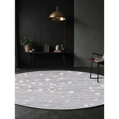 Machine Washable White Area Rug
