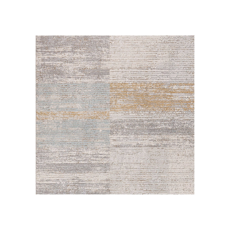 IRVING 5.3X7.7 15551-199 CREAM/MULTI, Rectangle 5'3" x 7'7"