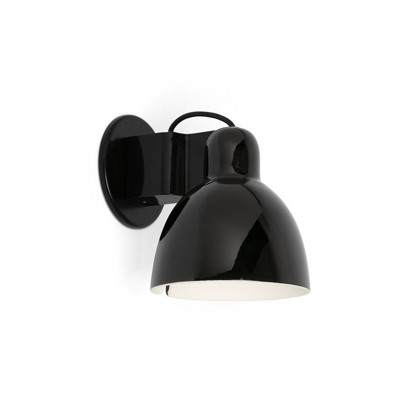 Venice Wall Lamp, Gloss Black