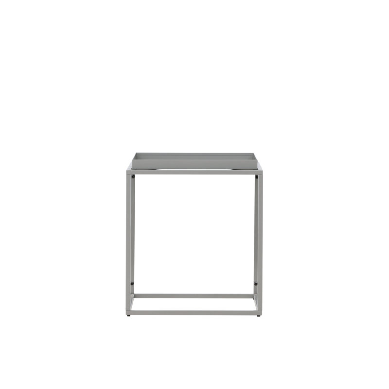 Birke End Table, Dark Grey