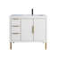 Ensemble de meuble-lavabo simple 42 po