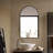 Bayze Metal Arch Wall Mirror-1553940859-1553940858