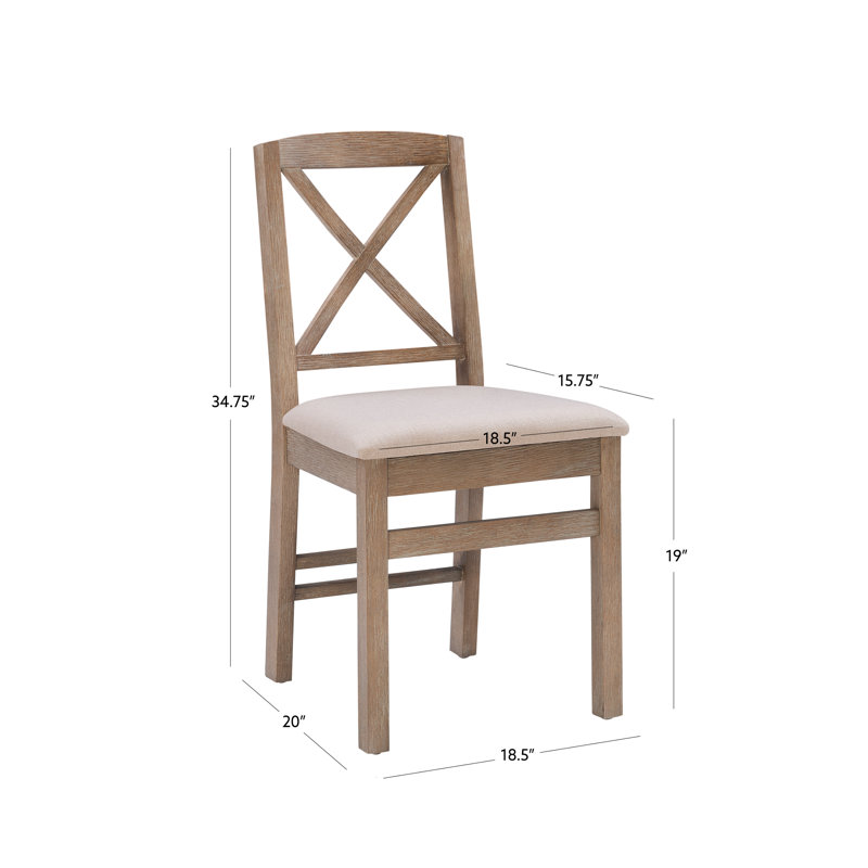 Chaise Fairbairn, Gris délavé