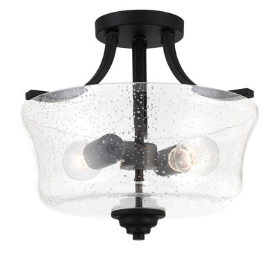 Plafonnier semi-encastré 2 lumières 13,25 po Arbra