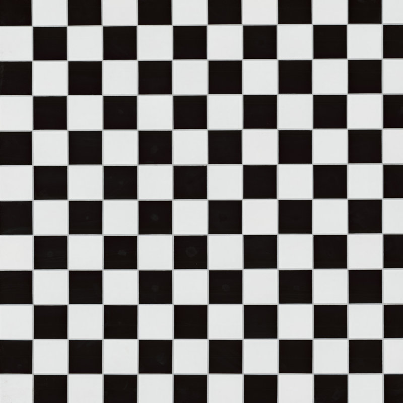 Tux Checkered 8 in. x 16 in. Matte Porcelain Mosaic Floor and Wall Tile