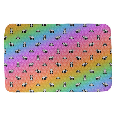 Tapis de salle de bain panda Avicia