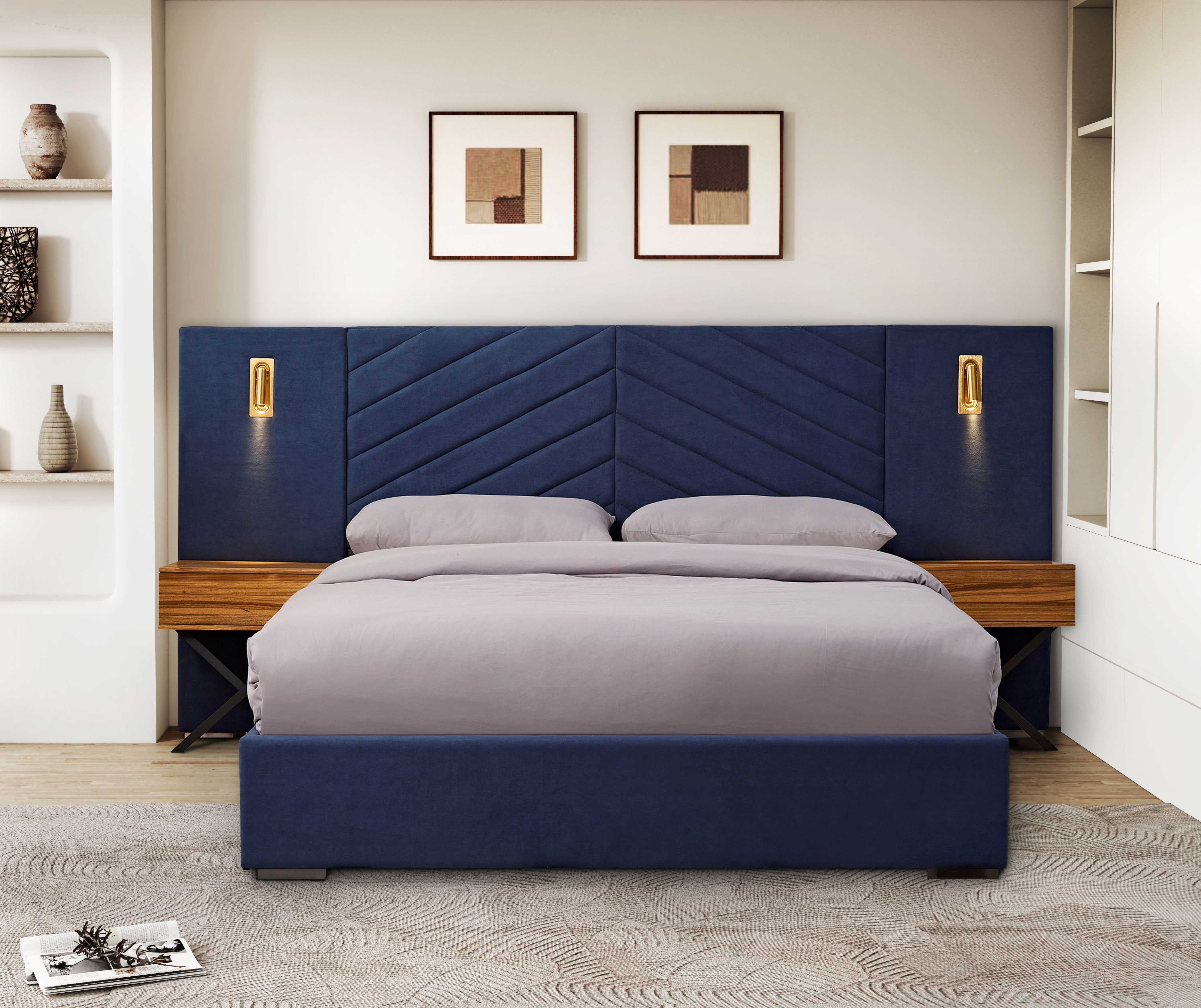 Bedside table deals for platform bed