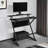 2-Tier Standing Computer Desk, Laptop Table Workstation with Keyboard Monitor Shelf and Host Rack