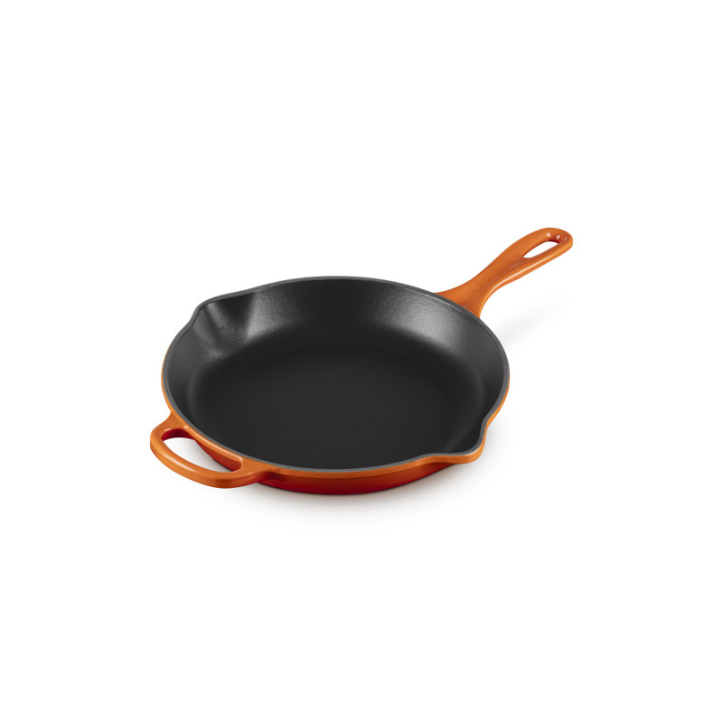 Le Creuset Enameled Cast Iron Skillet, Flame