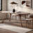 Modern simple and high-end dining table