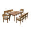 Gaviota Outdoor 7 - Piece Teak Dining Set-239943396-178571500