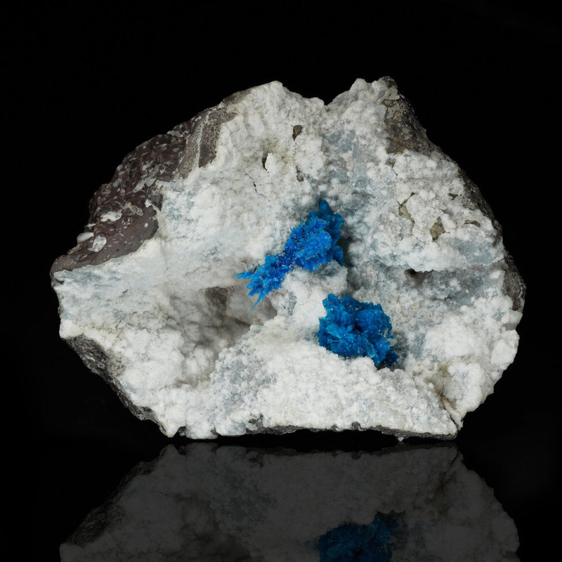 Cavansite et pentagonite de Pune, Inde