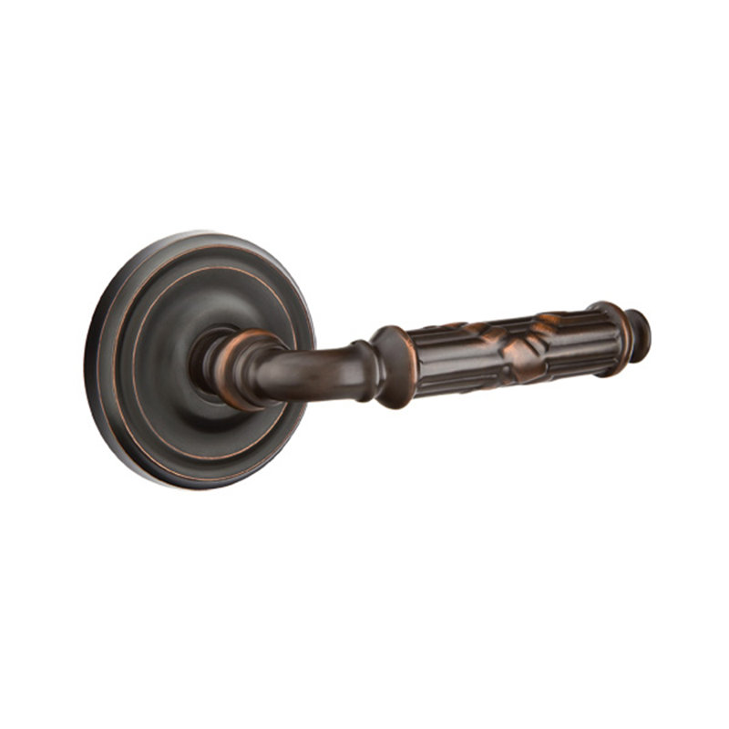 Double Dummy Door Lever, Right, Oil Rubbed Bronze