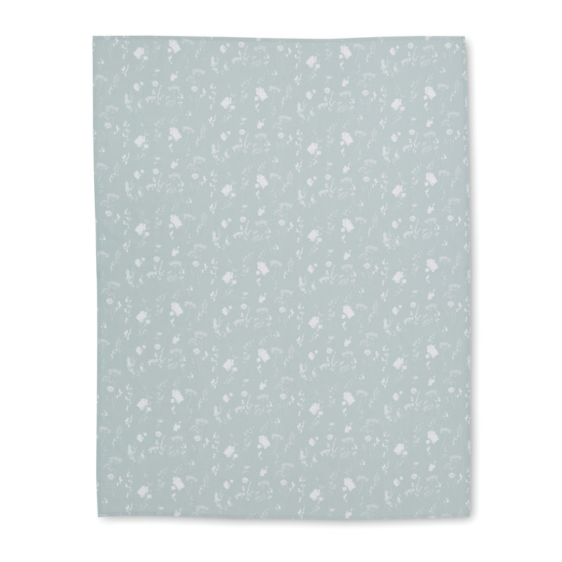 Meadowsweet Floral Table Cloth, Green, 137cm W x 178cm L