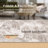 Elroy Amot Modern Abstract Machine Washable Area Rug with Non-Slip Backing-1146596333