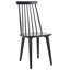 Chaise d'appoint en bois massif Rolde