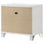 Table de chevet 2 tiroirs Esat - blanc