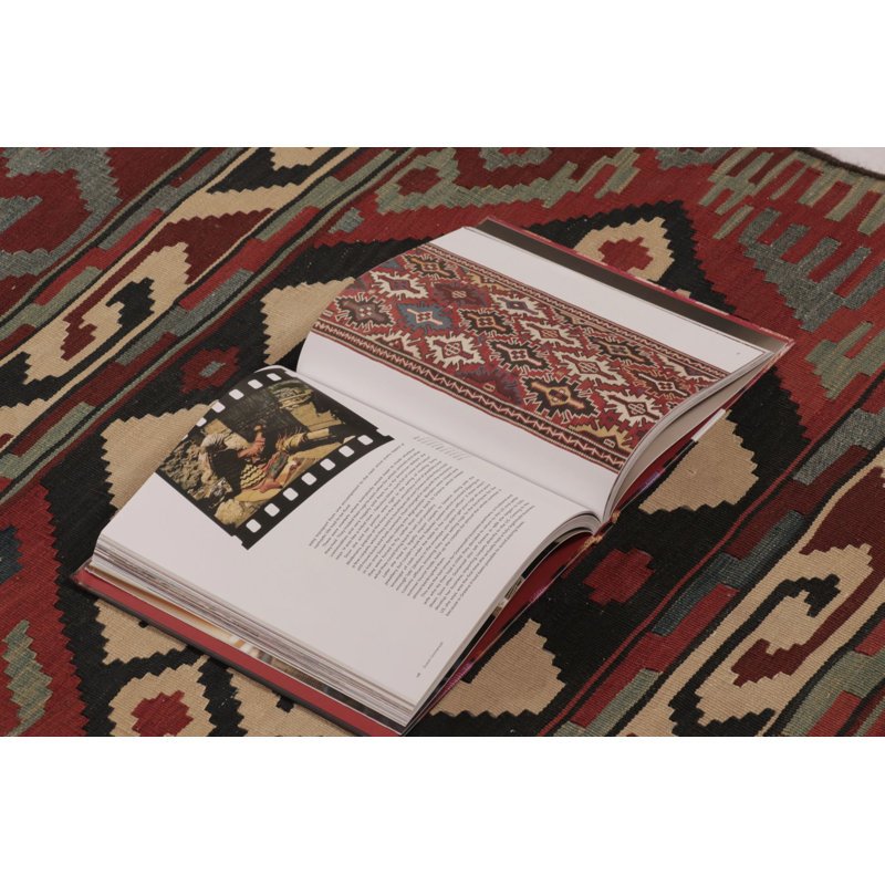 Kilim/Flatweave One-of-a-Kind 3'0x15'0 Hand Knotted Area Rug