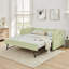 Lit de jour simple, canapé-lit convertible 3-en-1 Gingham-133070079-133070082
