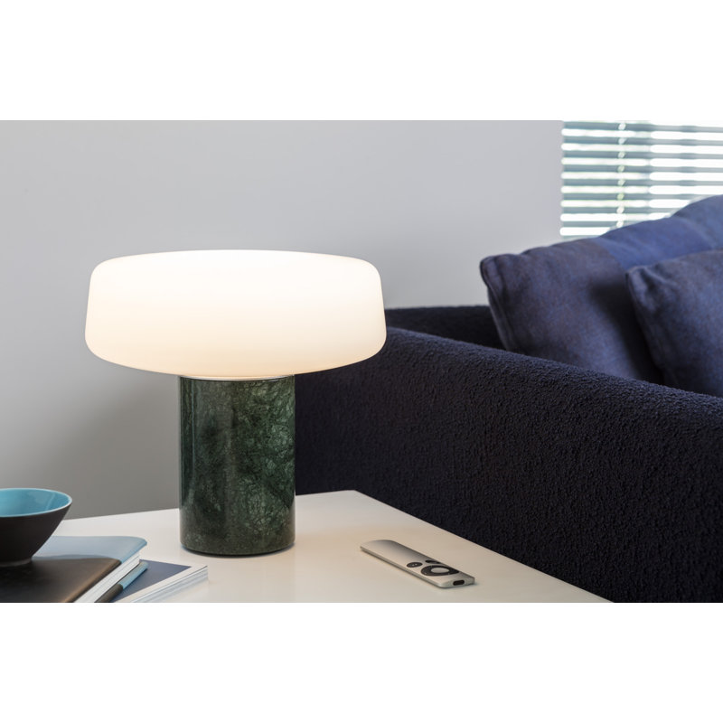 Solid LED Table Lamp, Serpentine Green, 9W