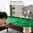 Solid Wood Folding 6.99'Pool Table-130161171