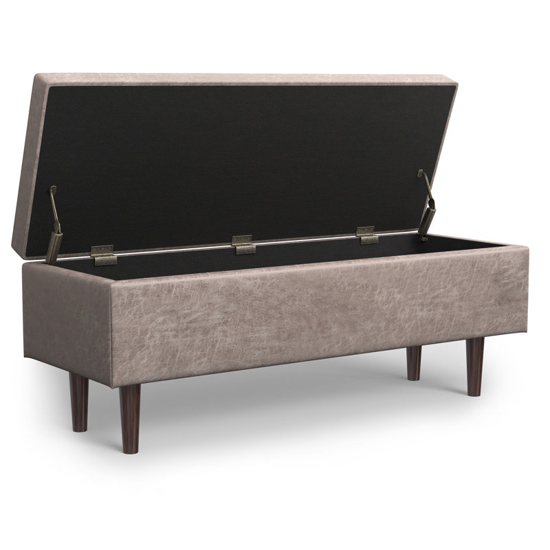 Repose-pieds de table basse Shay, Gris taupe délavé