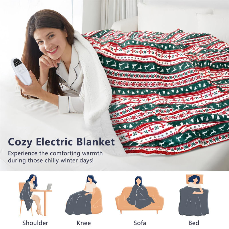 Heated Throw Blanket
