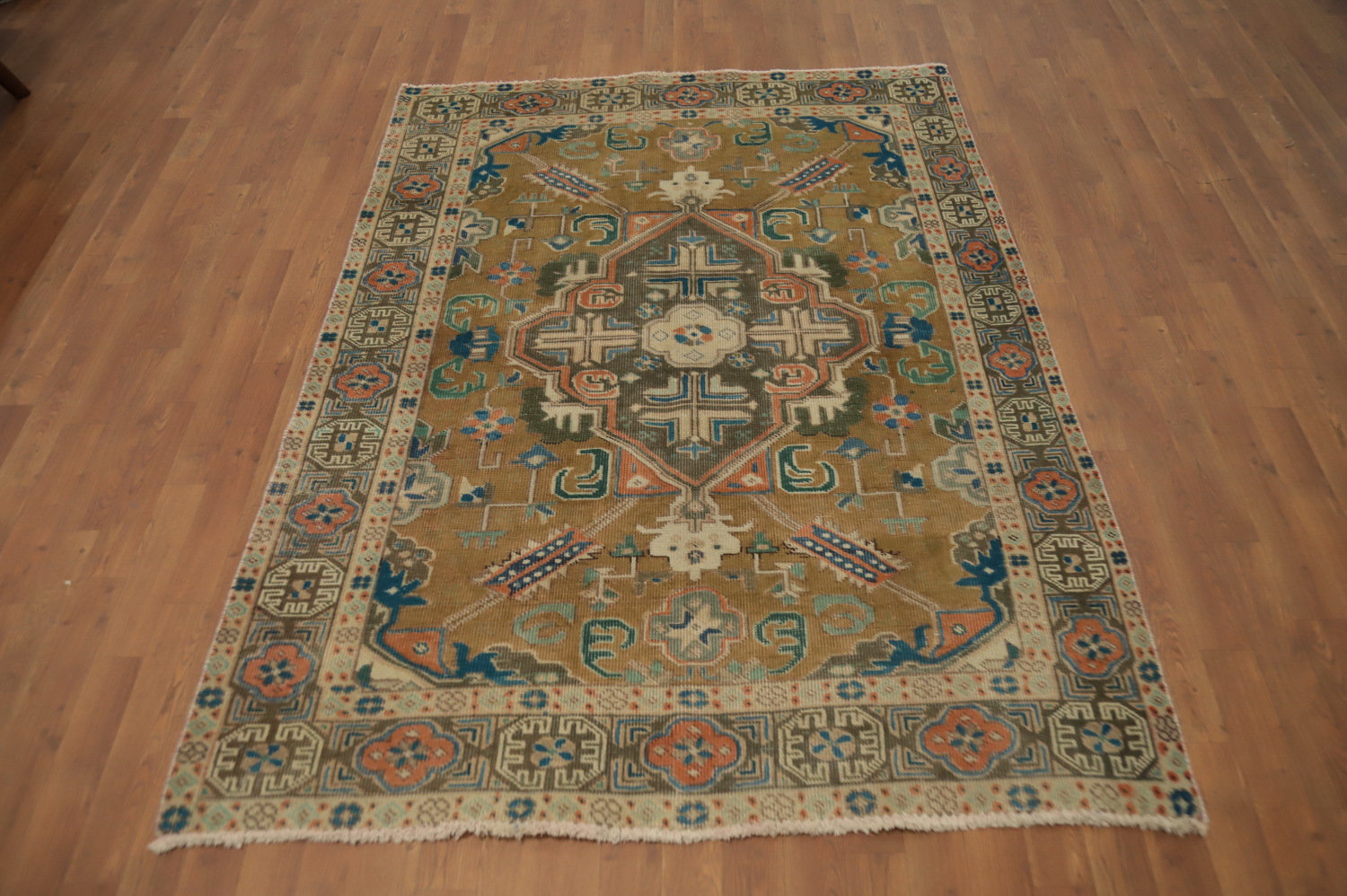 Canora Grey Vintage Geometric Traditional Rug 5x6 | Wayfair