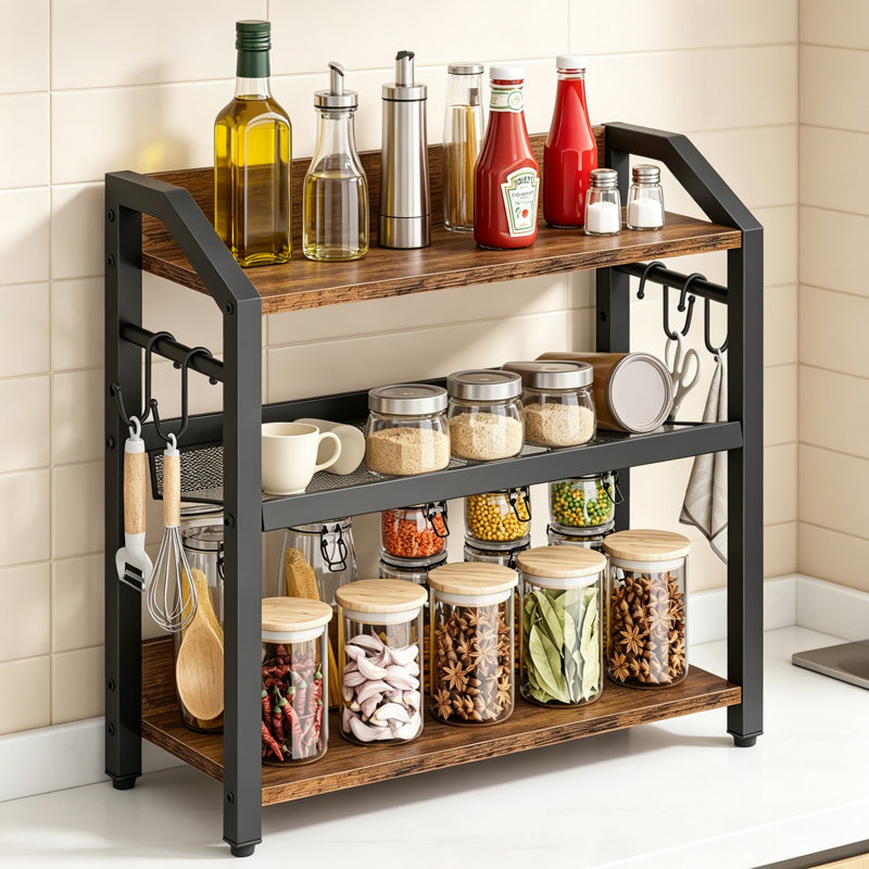 Freestanding Spice Rack
