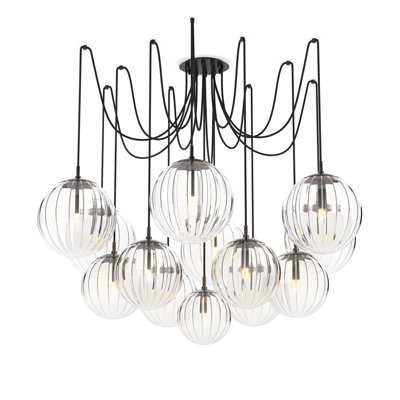 Spider 13 - Light LED Chandelier