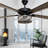 52" W LED Indoor Bronze WiFi Enabled Smart Ceiling Fan