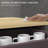 Sideboard Buffet, 2-Drawer/Adjustable Shelf, Solid Countertop for Kitchen - Standard-231103655-231103656