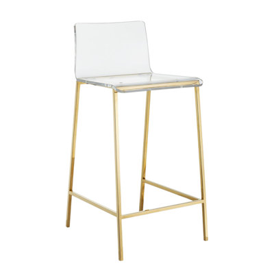 Acrylic Clear Cyrus Chloe Counter Stool