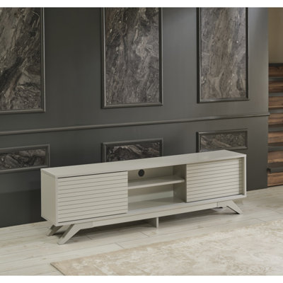 Meuble télé 2 portes 2 tablettes Furnishome Store Luxia
