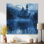 Art mural bleu et noir, château allemand I, château-1078296245-1078296255