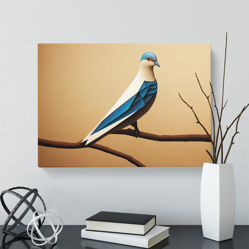 Amazing Dove Bird - Wrapped Canvas, 50cm H x 76cm W x 3cm D